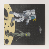 Puzzle Astronaute et alien (Horizontal)