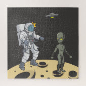 Puzzle Astronaute et alien (Vertical)