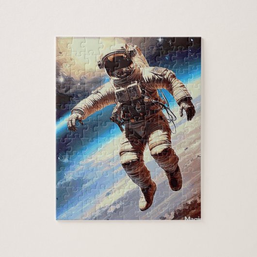 PUZZLE ASTRONAUTE NON AMARRÉ (Vertical)