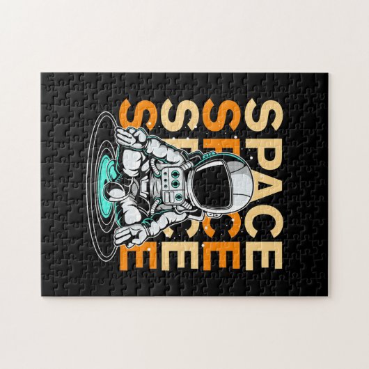 Puzzle Astronaute spatial (Horizontal)