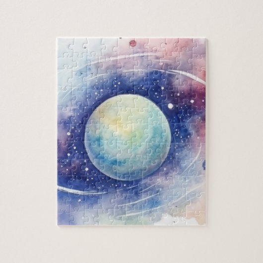 Puzzle Astronomie univers nébuleuse. (Vertical)