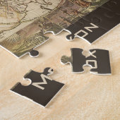 Puzzle Astronomie vintage, Carte de la planisphère célest (Côté)