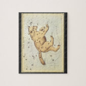 Puzzle Astronomie Vintage, constellation de la Grande Our (Vertical)