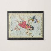 Puzzle Astronomie vintage, Stars de Constellation, Androm (Horizontal)