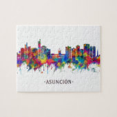 Puzzle Asunción Paraguay Skyline (Horizontal)