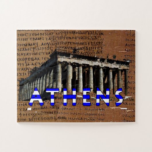 Puzzle Athens Greece (Horizontal)