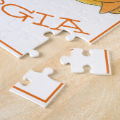 Puzzle Atlanta GA Georgia Peach Cobbler Dessert Sud (Côté)