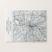 Puzzle Atlanta Georgia USA Travel City Plan (Horizontal)