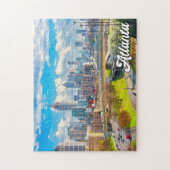 Puzzle Atlanta, Géorgie, États-Unis (Vertical)