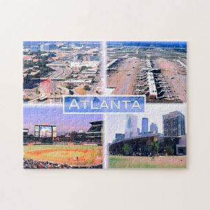 Puzzle Atlanta - Mosaic - Usa -