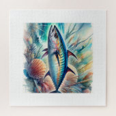 Puzzle Atlantic Bonito 190624AREF122 - Watercolor (Horizontal)