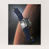 Puzzle Atmosphère Mars Et Mission D'Évolution Volatile. (Vertical)