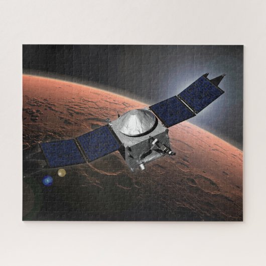 Puzzle Atmosphère Mars Et Mission D'Évolution Volatile. (Horizontal)