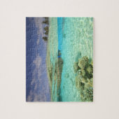 Puzzle Atoll de Huvadhoo Sud, Maldives Sud, Inde (Vertical)