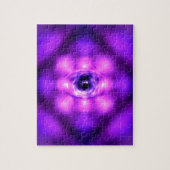 Puzzle atome de brillance violette (Vertical)