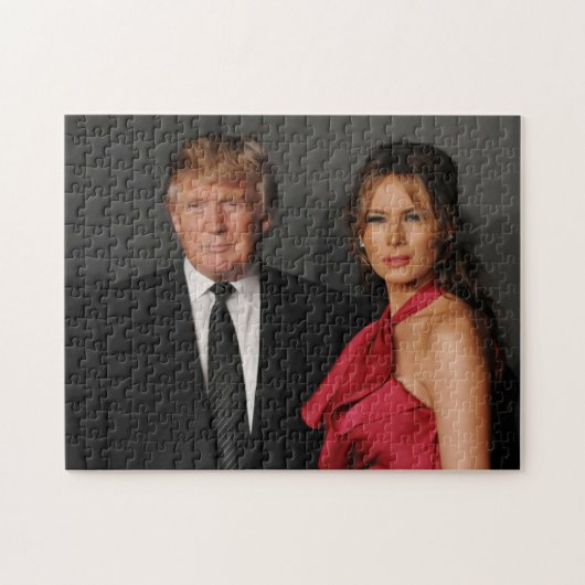 PUZZLE ATOUT DE DONALD ET DE MELANIA (Horizontal)
