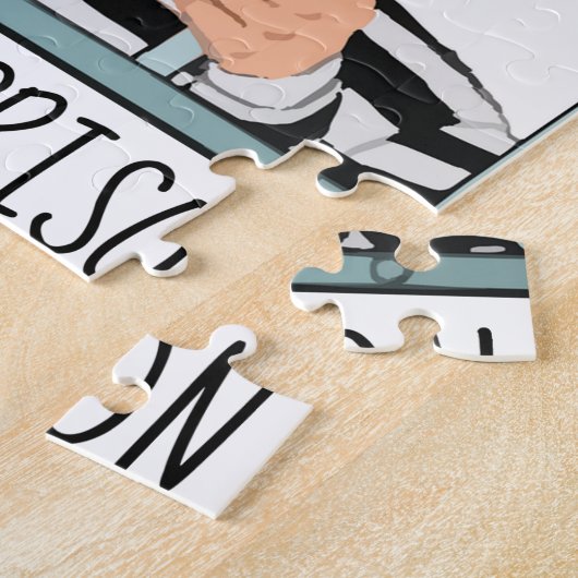 Puzzle Atout fâché pour la prison (Côté)