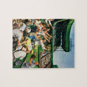 Puzzle Atteindre la balle de course à domicile (Horizontal)