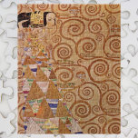 Puzzle Attente de Klimt Vintage Art Nouveau victorien<br><div class="desc">Attentes (La danseuse) (1905) de Gustav Klimt est un portrait vintage de l'époque victorienne Symbolisme portrait d'une jeune femme égyptienne. Inspiré par l'art égyptien, tant en termes de profil de la femme que de la position de ses bras et de ses mains. À propos de l'artiste : Gustav Klimt (1862-1918)...</div>