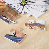 Puzzle Attente d'un cavalier (Côté)
