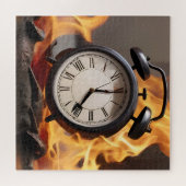 Puzzle Attention au feu, pas le temps (Horizontal)