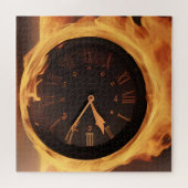 Puzzle Attention au feu, pas le temps (Horizontal)