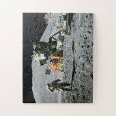 Puzzle Atterrissage historique d'Apollo sur la Lune aux É (Vertical)