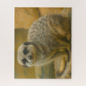 Puzzle Attitude - Meerkat Portrait réaliste (Vertical)