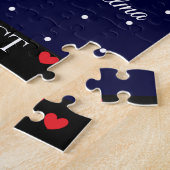 Puzzle Attrait opposé : Soleil et Lune en amour (Côté)