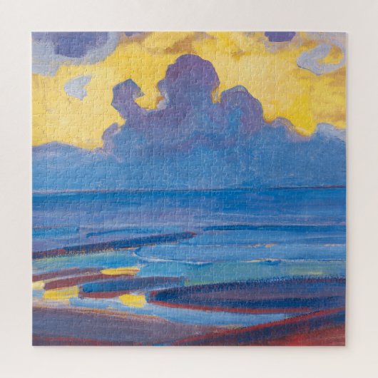 Puzzle Au bord de la mer | Piet Mondrian | (Vertical)