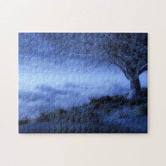 Puzzle Au bord du monde (hiver) (Horizontal)