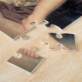 Puzzle Au bord du ruisseau, Bouguereau (Côté)