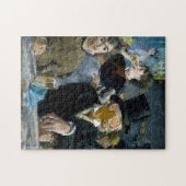 Puzzle Au Café par Manet Impressionnist Painting (Horizontal)