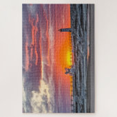 Puzzle Au début du coucher du soleil (Vertical)