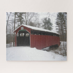 Puzzle "Au-dessus de la rivière et à travers les bois"