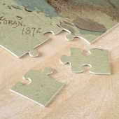 Puzzle Au-dessus de Tower Falls, Moran, 1872 (Côté)