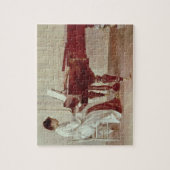 Puzzle Au piano, 1887 (huile sur la toile) (Vertical)