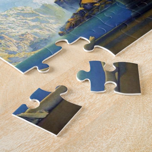 Puzzle Aube de Maxfield Parrish (Côté)