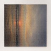 Puzzle Aube Réflexions sur Cocoa Beach, Floride - 20x20 (Horizontal)