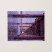 Puzzle Aube violette à Scripps Pier (Horizontal)