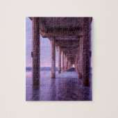 Puzzle Aube Violette Au Quai De Scripps (Vertical)