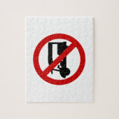 Puzzle AUCUN TAXI Tuk-Tuk ⚠ Route de Thaïlande ⚠ (Vertical)