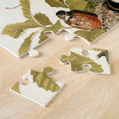 Puzzle Audubon American Robin Wildlife Bird (Côté)