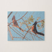 Puzzle Audubon's Towee Bunting (Horizontal)