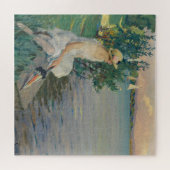 Puzzle Auf der Seemauer | Edward Cucuel (Horizontal)