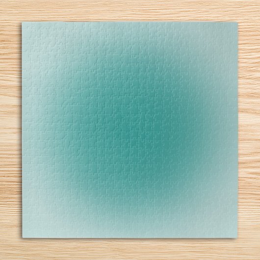 Puzzle Aura Ombré Teal Clair