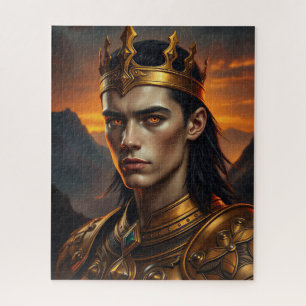 Puzzle Aurelius le roi de la flamme solaire - Dark Fantas