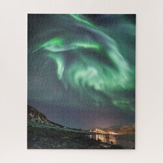 Puzzle Aurora Borealis Norvège (Vertical)