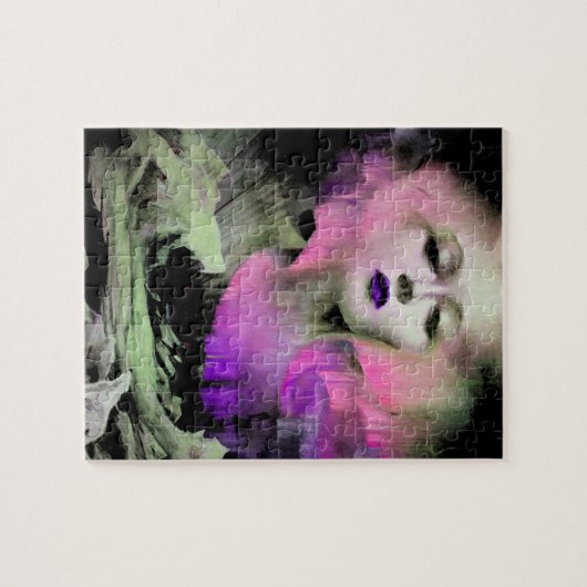 Puzzle Aurora par Clive Henry nuit rose violet (Horizontal)