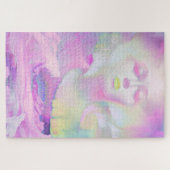 Puzzle Aurora par Clive Henry pastels roses (Horizontal)